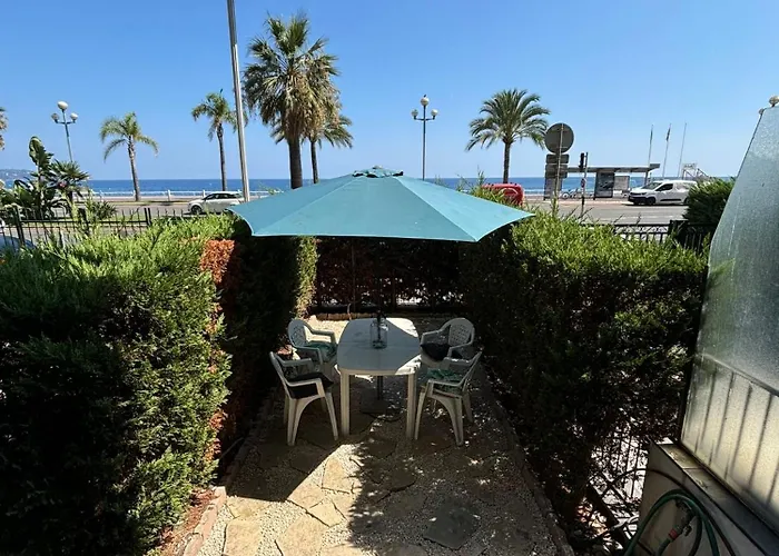 Rez-De-Jardin Sur La Promenade Des Anglais