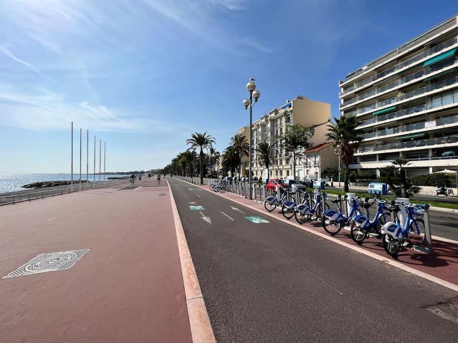 Idéal Rez-de-jardin Face à La Méditerranée Nizza