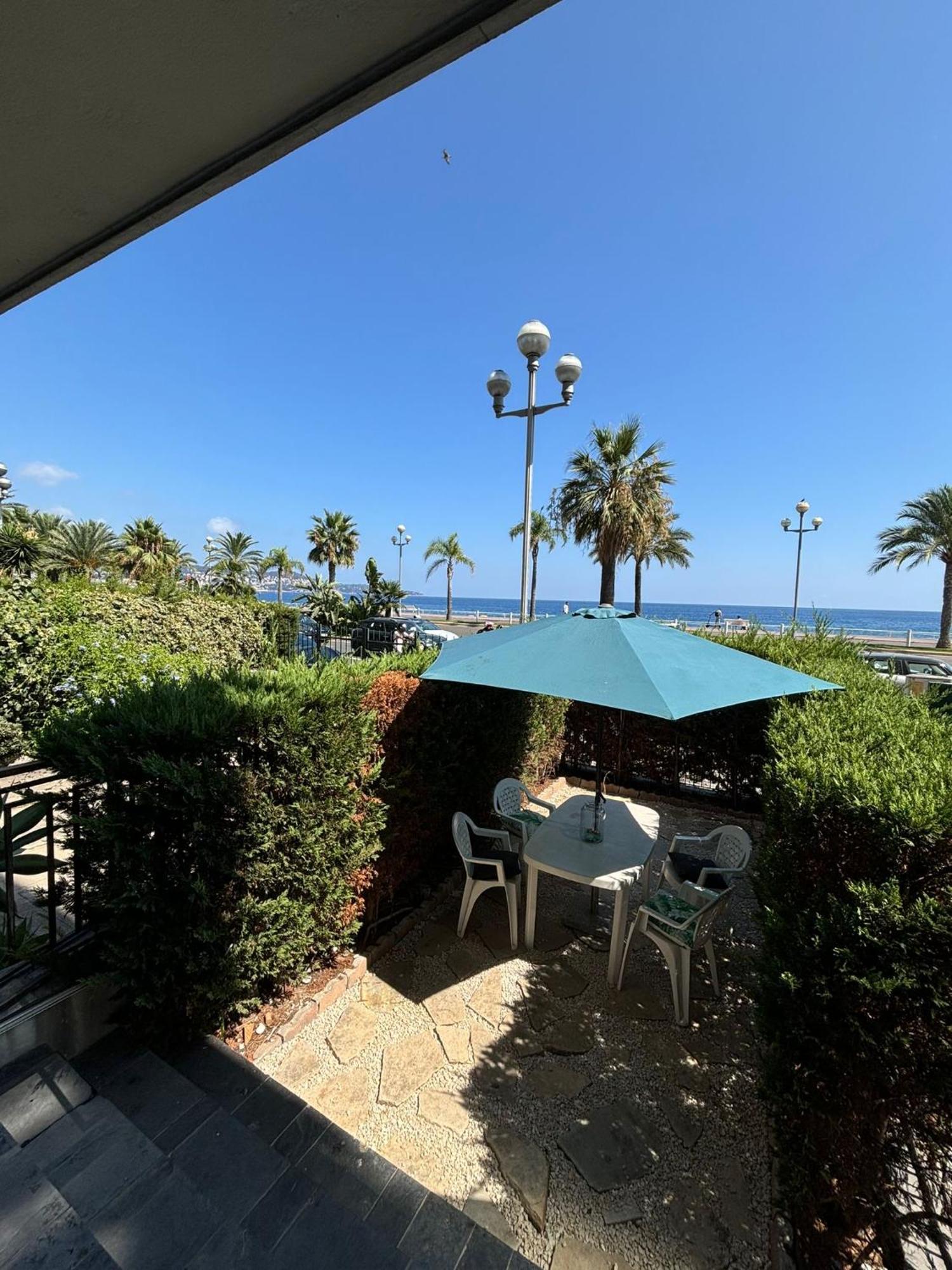 Idéal Rez-de-jardin Face à La Méditerranée Nizza
